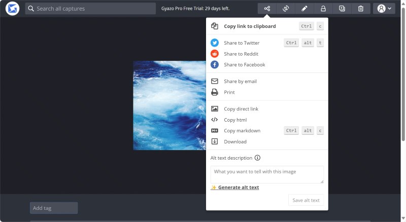 Share Screenshot