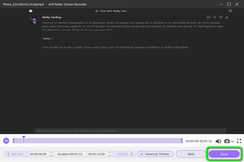 Arkthinker Record Chat Venus AI