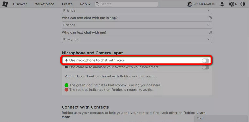 Enable Voice Feature