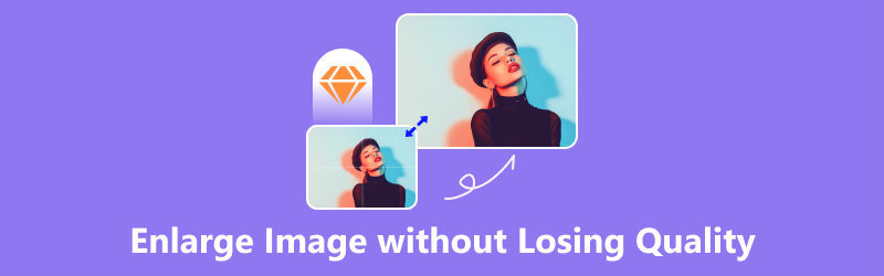 How to Enlarge Image without Losing Quality