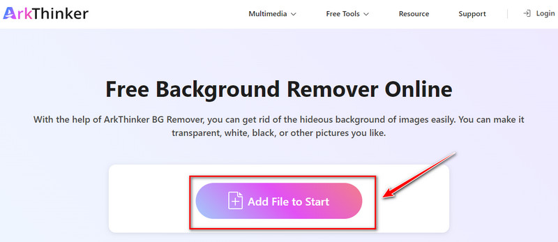 Add Photo to Remove Background