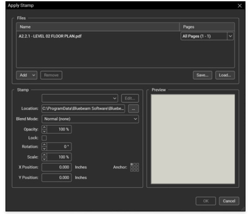Adjust Multiple Watermark in Bluebeam