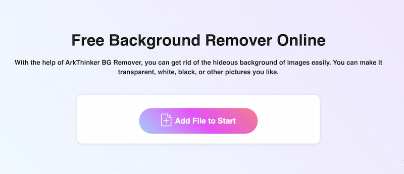 ArkThinker Background Remover