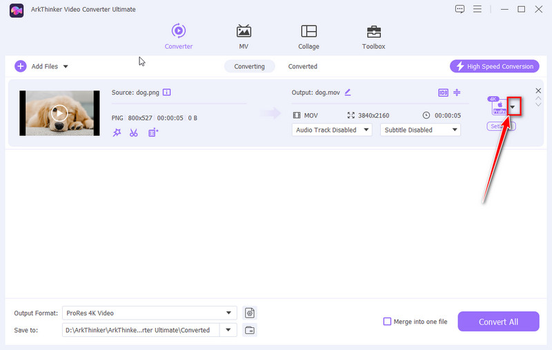 Convert Image to JPG on Arkthinker Video Converter Ultimate