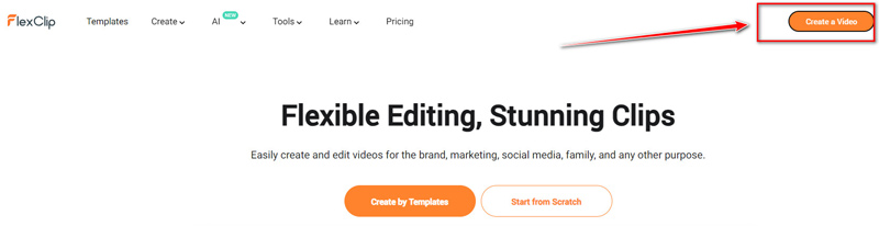 Create Video in Flexclip