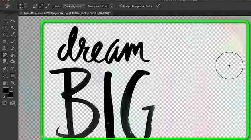 Erase Background in Photoshop