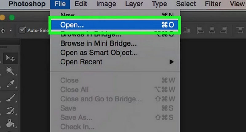 Open Image in Photoshop