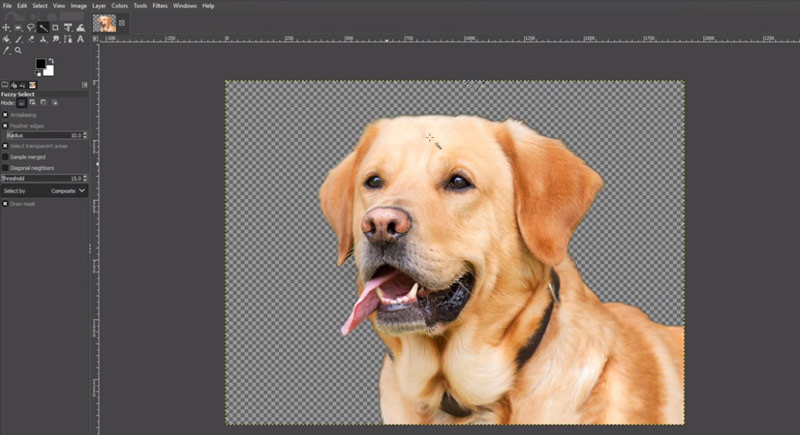 Remove Photo Background Area