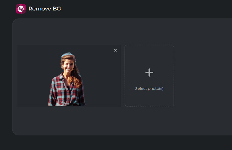 Remove Photo Background in PXLR