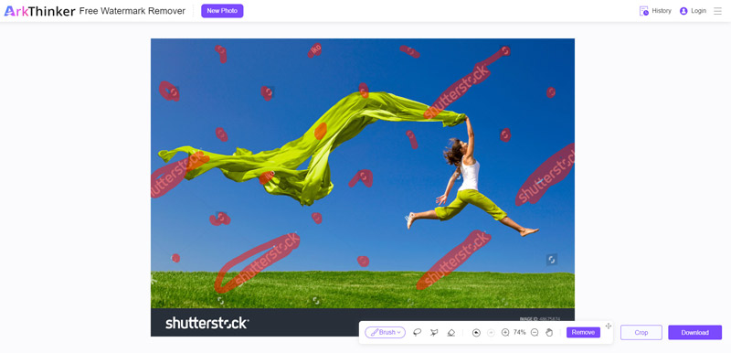 Remove Shutterstock Watermark Online