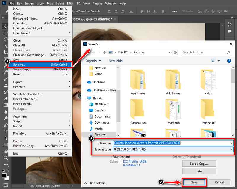 Save Your Project