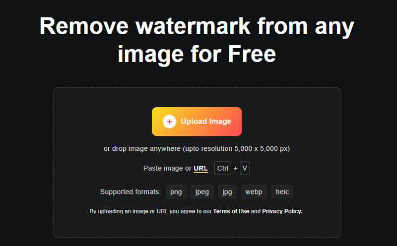 Watermark Remover IO Interface