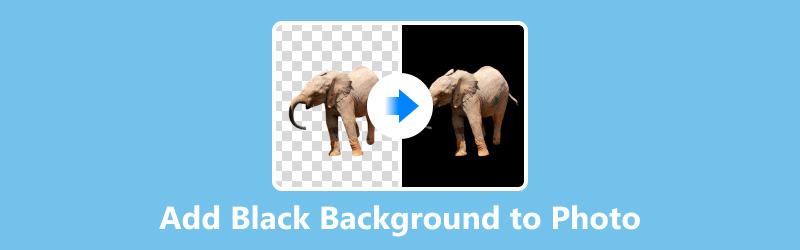 Add Black Background to Photo