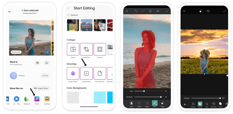 Change Photo Background in Picsart