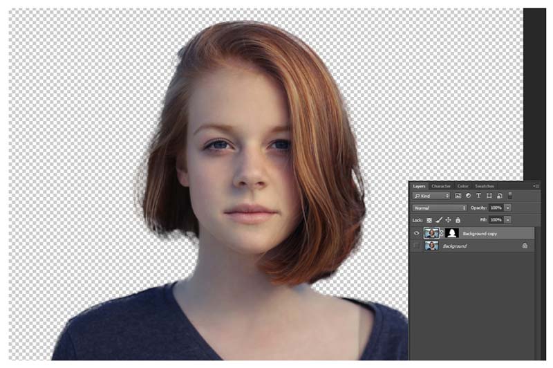 Delete Photo Background in Photoshop