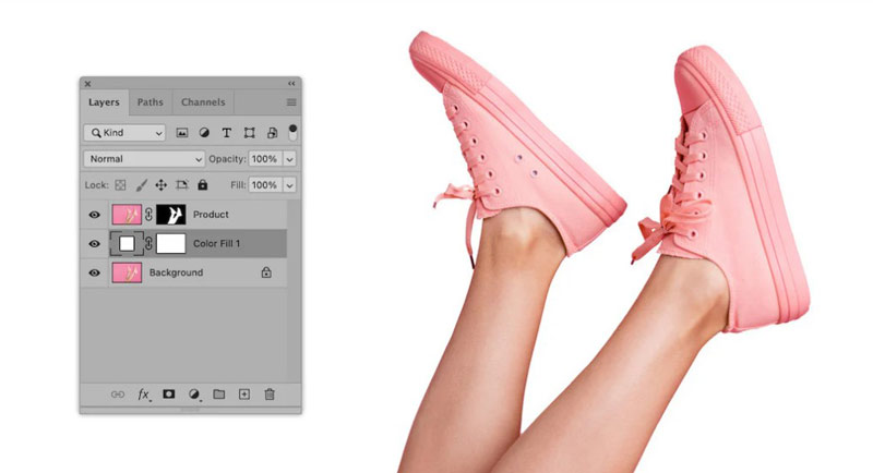 Photoshop Change to White Background