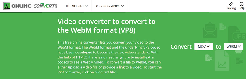 Online Convert WebM Converter