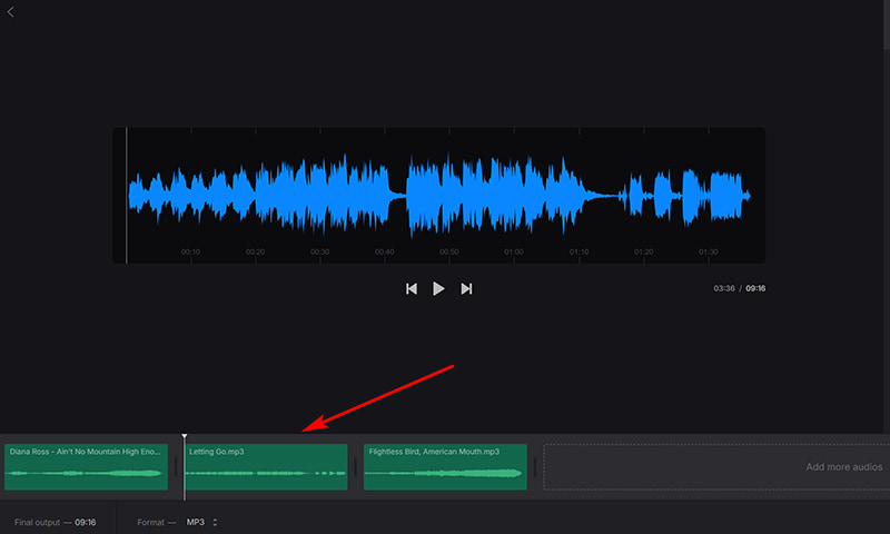 Clideo Adjust Mp3 Files Order