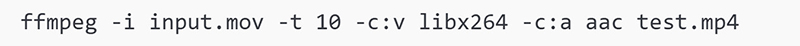 FFmpeg Preview Video