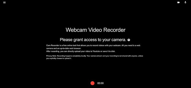 Html5 Webcam Recorder
