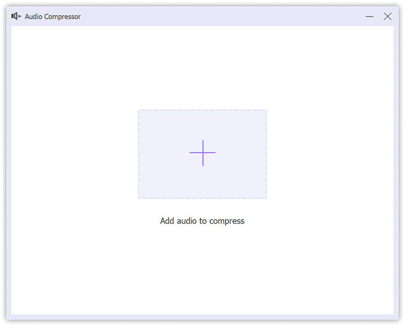 Add File to Audio Compressor