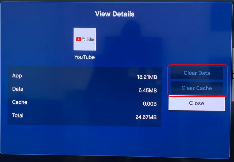 Choose Clear Data