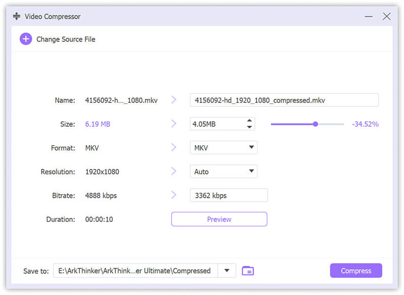 Compress Mkv In Arkthinker