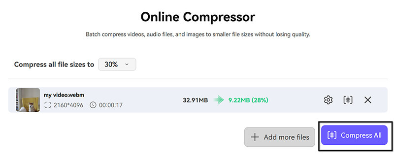 Compress Webm In Media