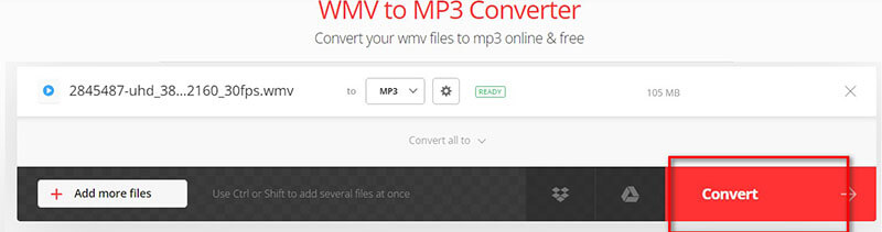 Convertio Convert WMB to MP3