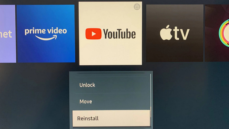 Re Install Youtube