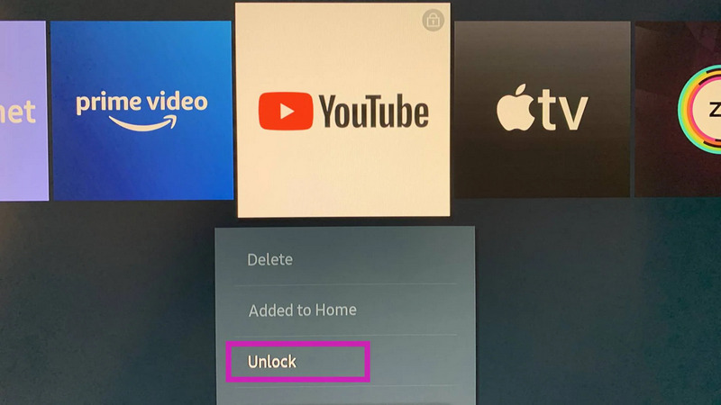 Select Unlock