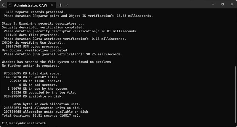 Chkdsk Chck Sd Card