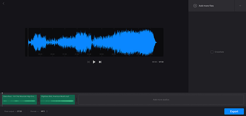 Clideo MP3 Joiner