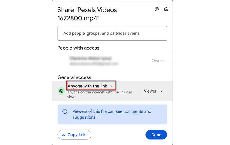Google Slideslides Share Video