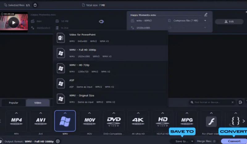 Movavi Convert GIF