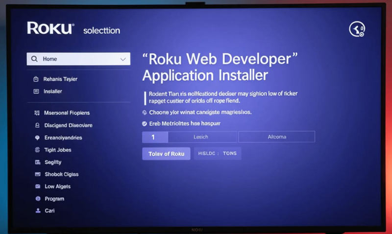 Reinstall Roku TV