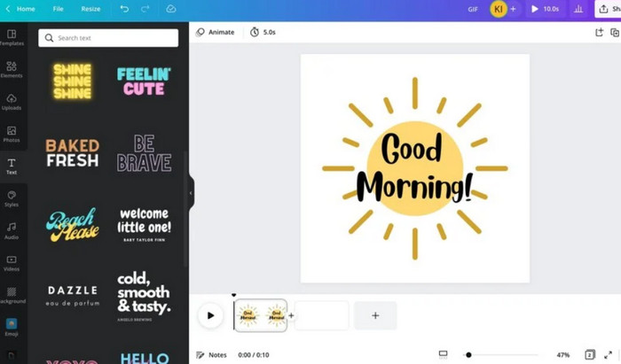 Select Slide