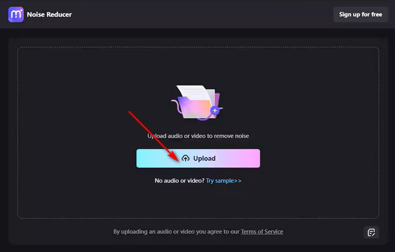 Upload Noise Video